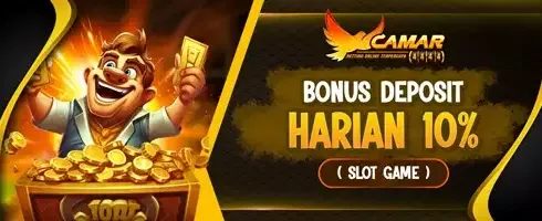 Extra Deposit Harian 100% promotion banner
